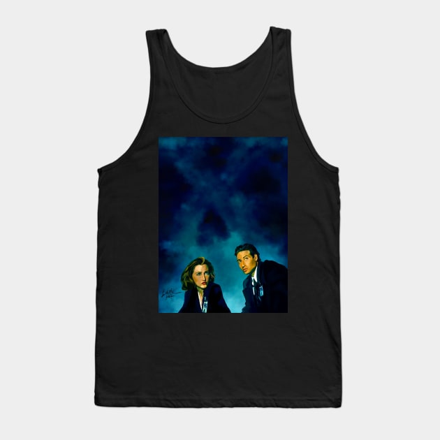 The Truth Is Out There Tank Top by Art Of Lunatik